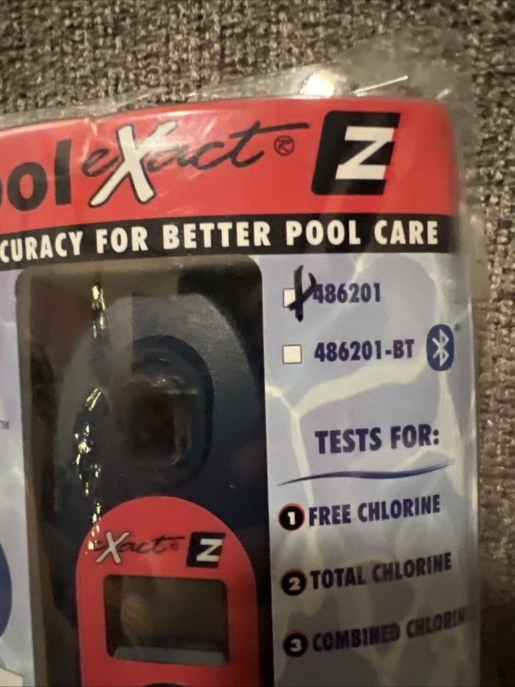Pool Exact Z - Digital Water Testing 486201 Pool Test Kit