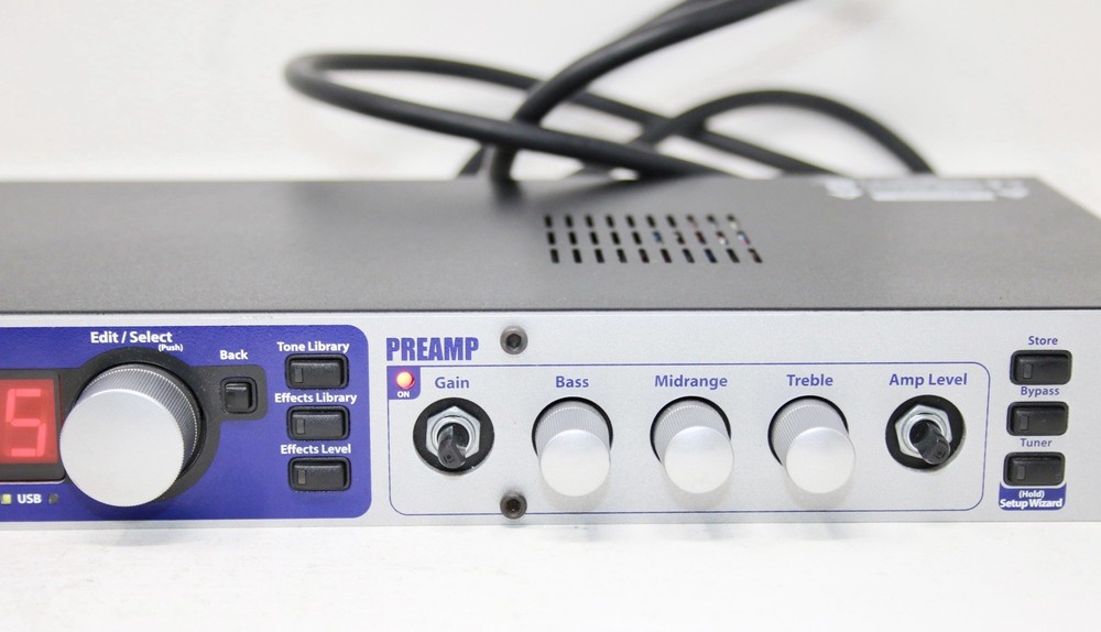 Digitech GSP1101 Multi-Effects Guitar Preamp/Processor w/Power Cable Only READ!