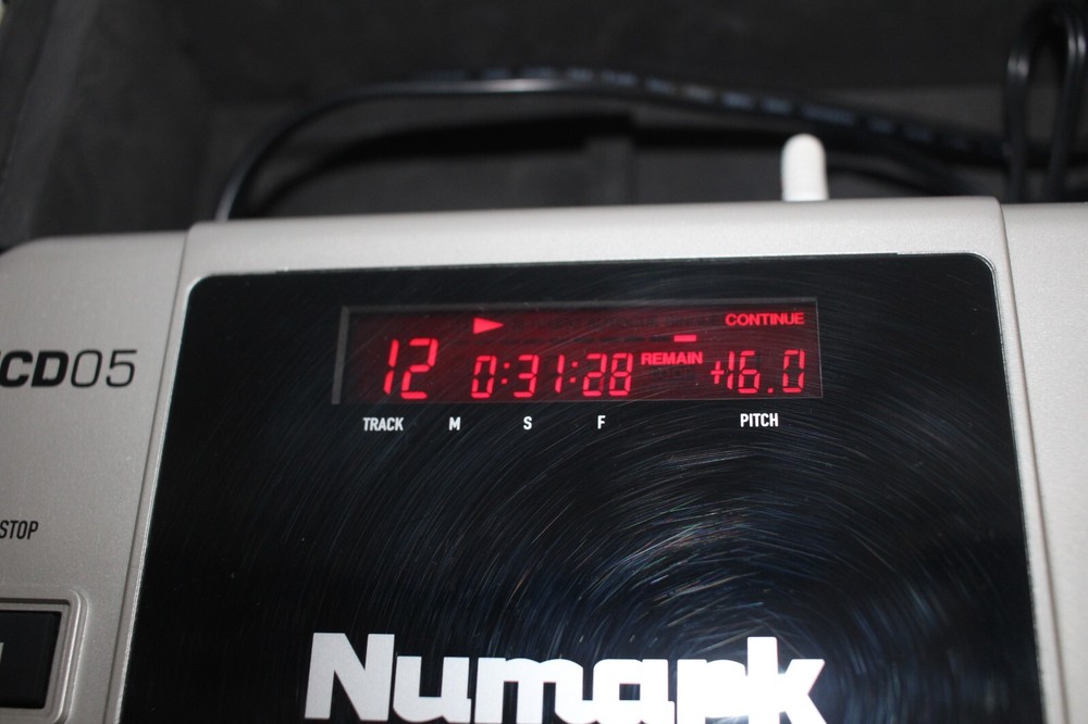 Numark MX05 Mixer 1 CD TCD05 CDJ MISSING 1 CD PLAYER (SYSTEM INCONPLETE,) WORKS