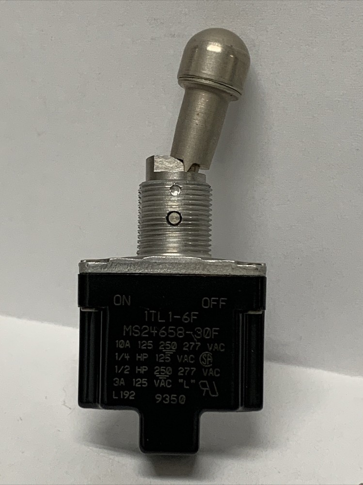 MICROSWITCH MS24658-30F Switch Toggle (ON) OFF SPST Locking Lever