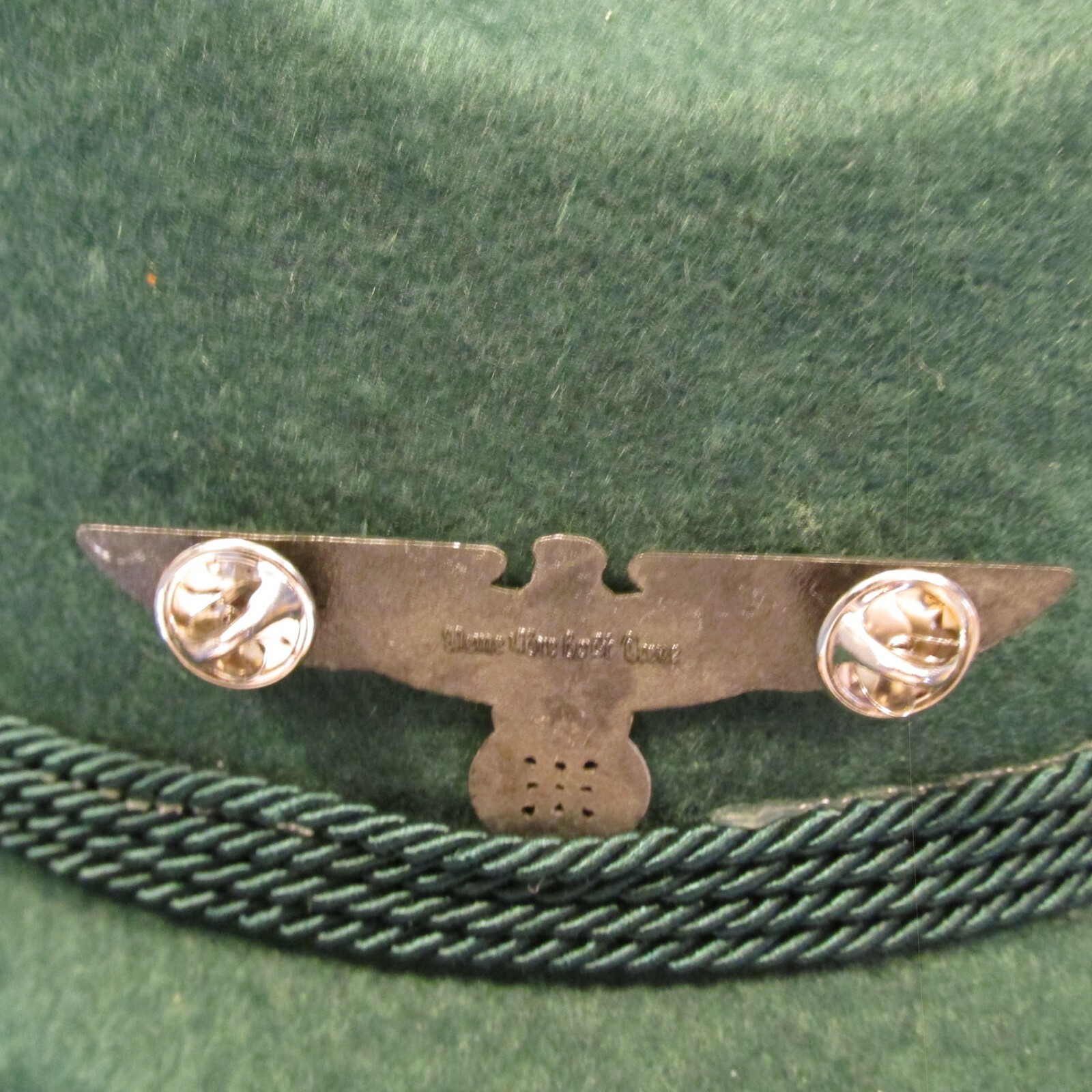 Military Reichsadler (Lrg) wi/ Wreath & Iron Cross Military/Oktobertfest Hat Pin