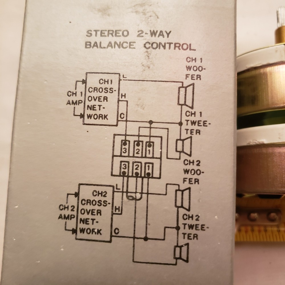 Speco Stereo 2 Way Balance Control Project