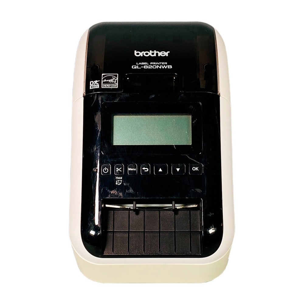 Brother QL-820NWB Thermal Barcode Printer Wireless BT USB LAN FULLY TESTED