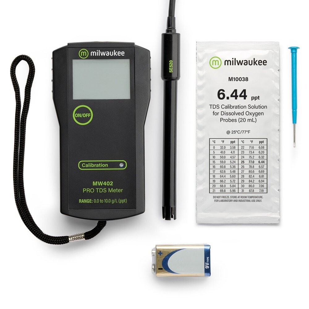 Milwaukee MW402 PRO High Range Total Dissolved Solids Meter