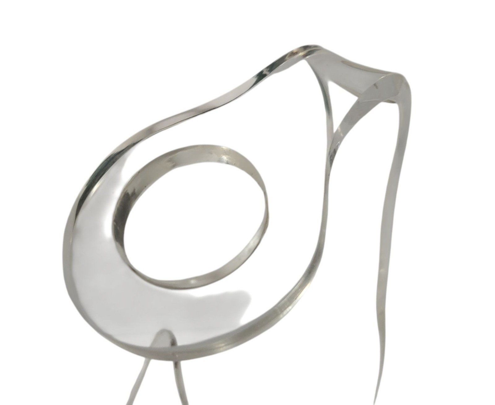 Lucite Wine Bottle Holder Stand 1970s Clear Acrylic Mid Century Modern Barware