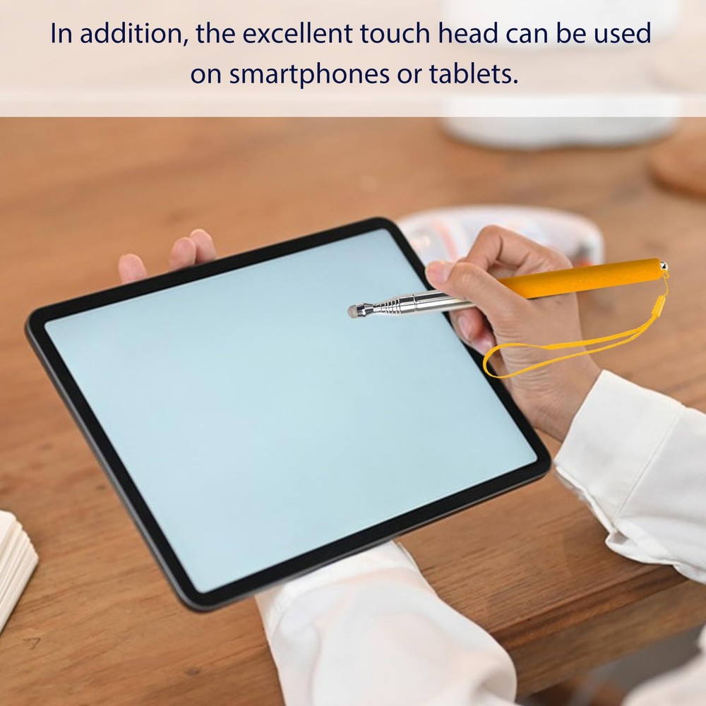 Retractable Teacher Pointer 𝟑𝟗.𝟓'', Stick with 𝗦𝘁𝘆𝗹𝘂𝘀 Orange