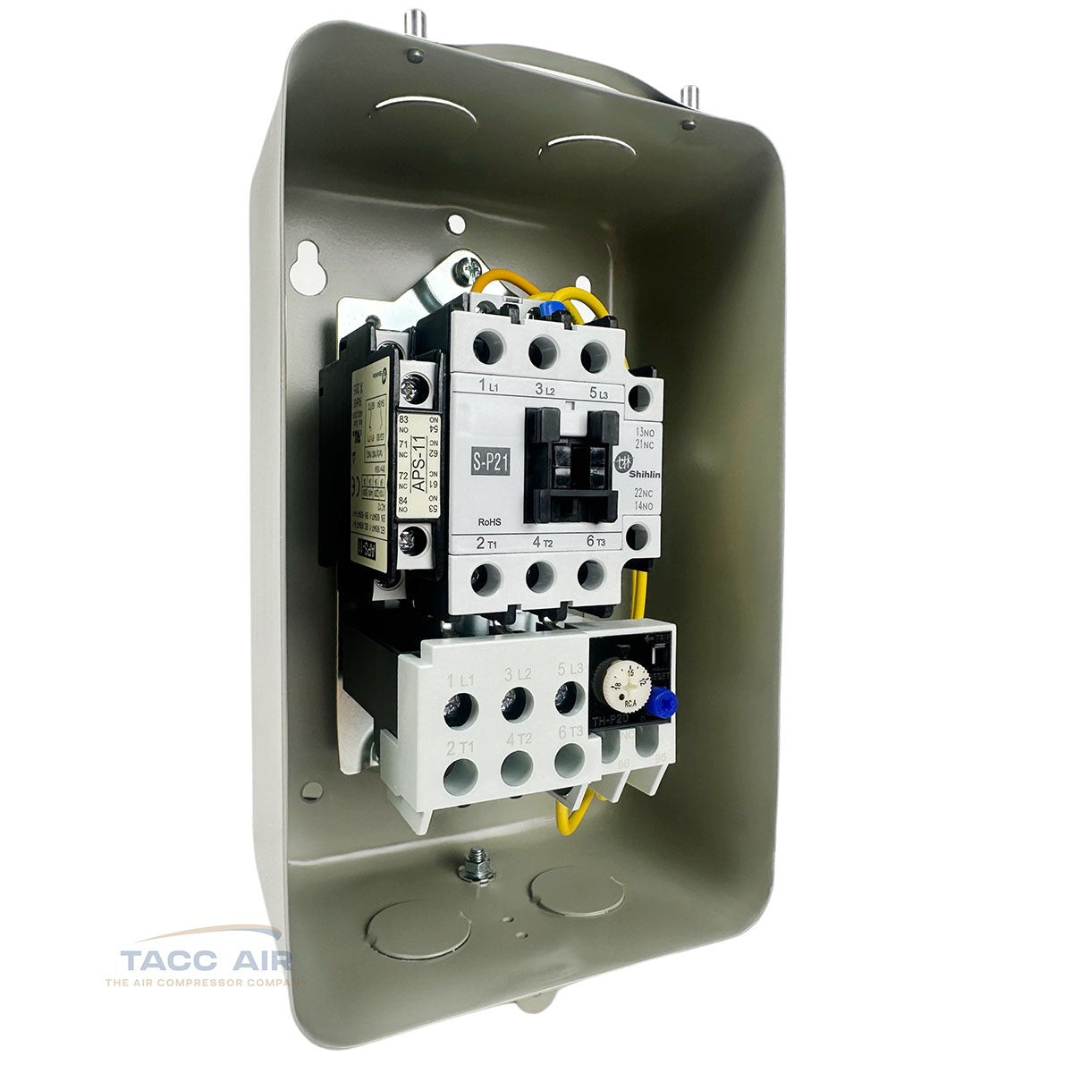 10 HP Three Phase Magnetic Starter Motor Control Switch Box 460 - 480 Volt 3 PH