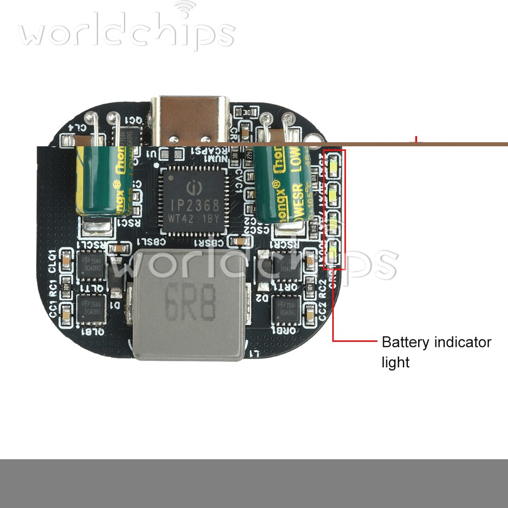 IP2368 Bidirectional Charging Discharging Module PD100W Boost-Buck Fast Charging