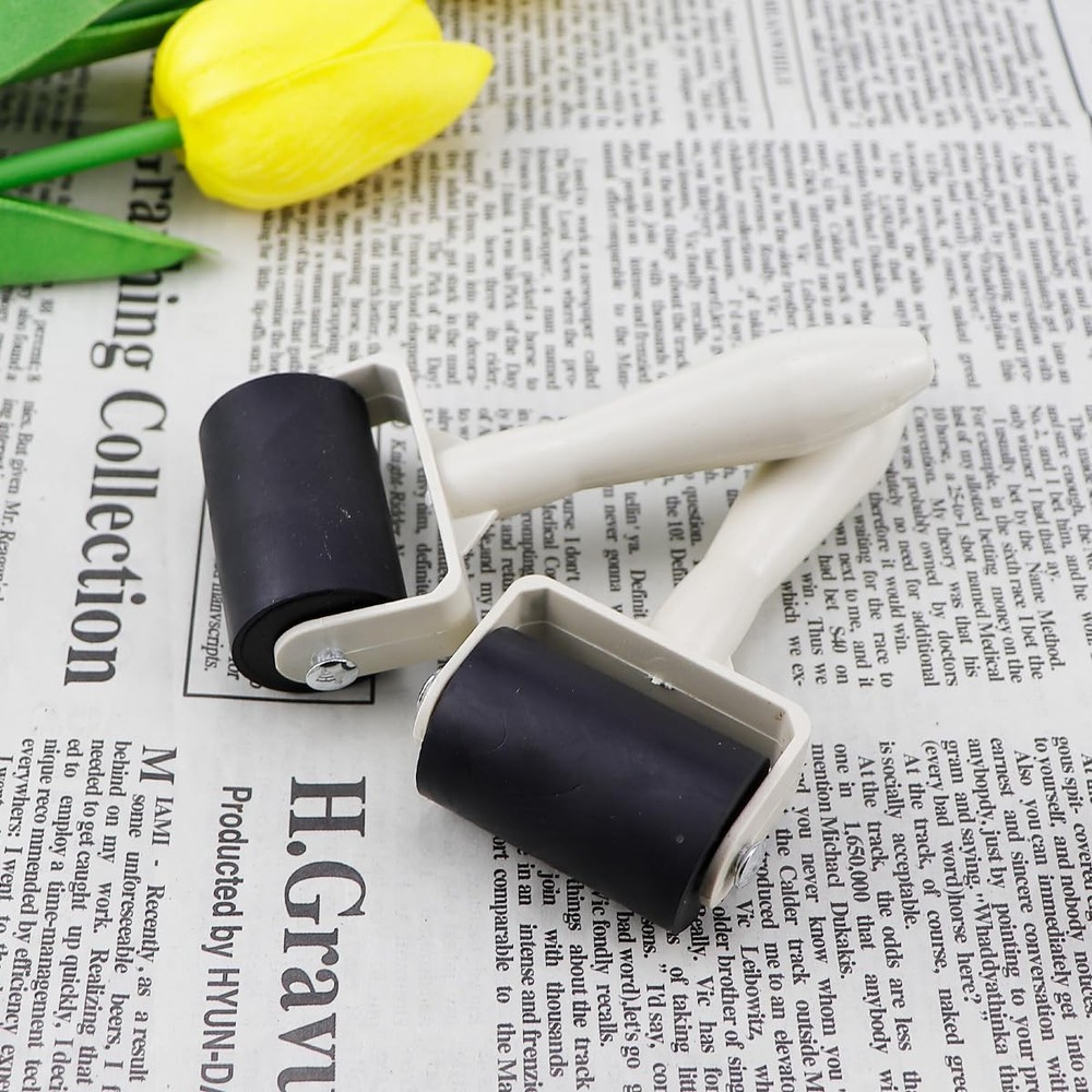 20 Pcs Embossing Roller, Craft Roller, Paint Roller, Roller Brush for DIY, Pr...