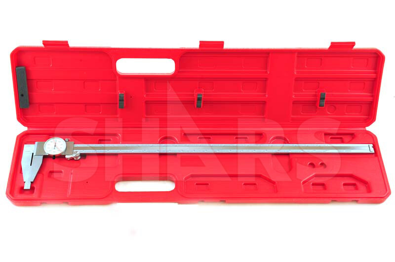 HEAVY DUTY 24" DIAL CALIPER LONG RANGE STAINLESS STEEL INSPECTION REPORT R}