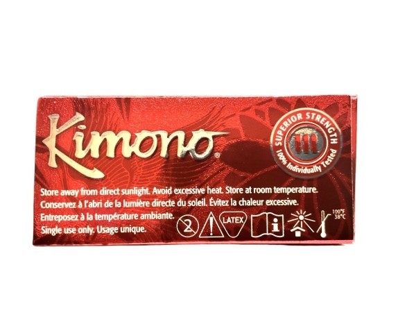 Kimono MicroThin Condoms - 12 count Lubricated