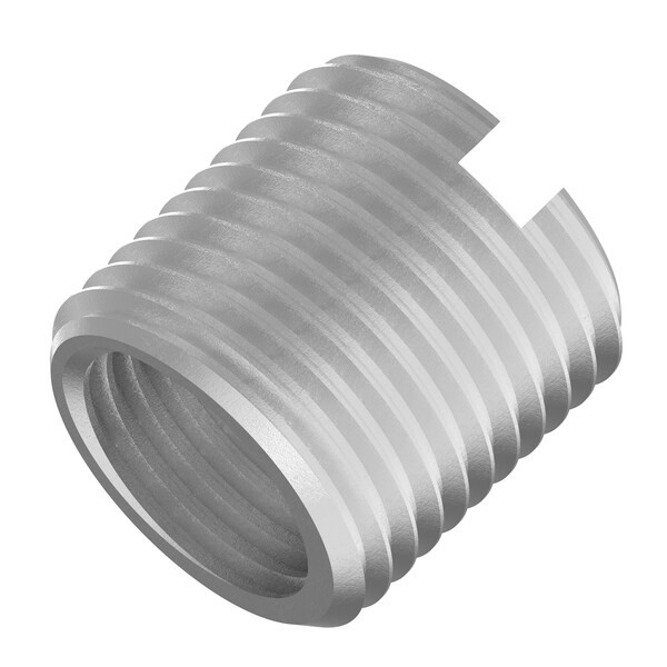 Thin Wall Self Locking Thread Insert, 1/2"-20 Int Thrd Sz, 18-8 Stainless