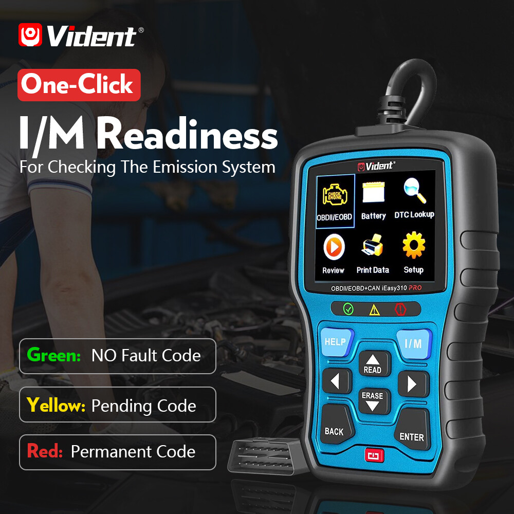Vident 310Pro Auto OBD2 Diagnostic Scanner Fault Code Reader Engine Scan Tool