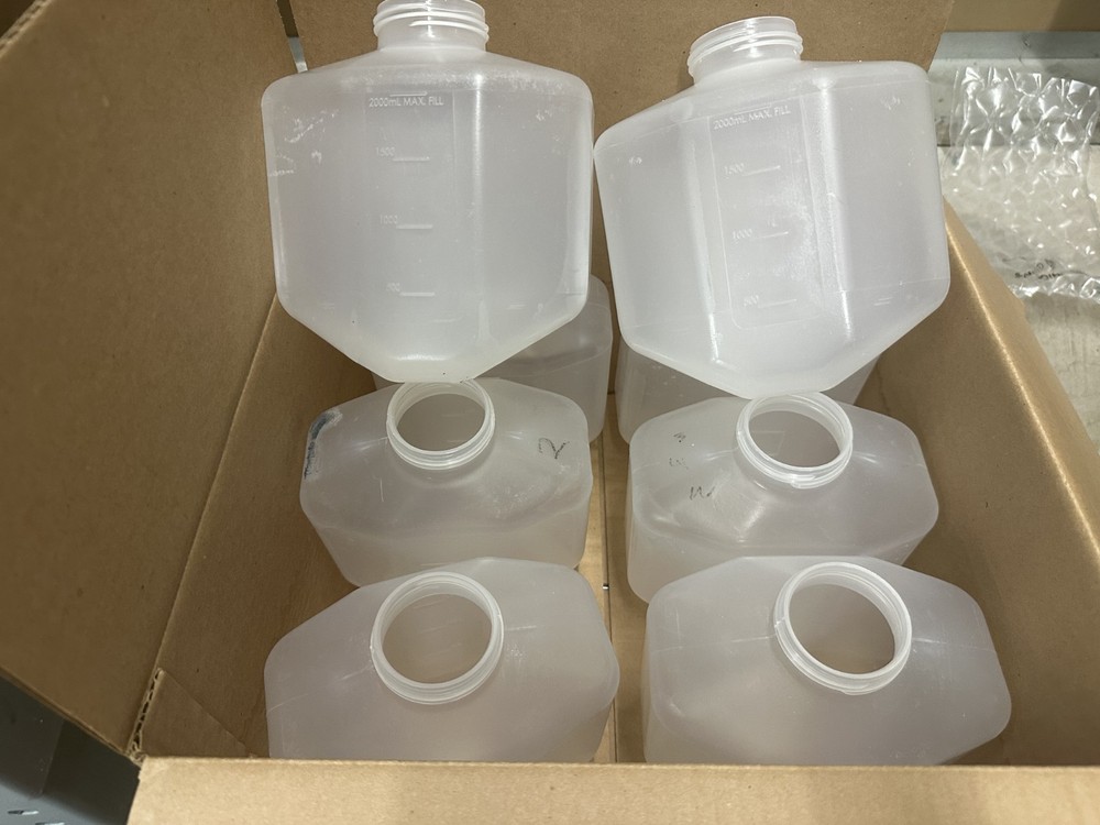 16x 2000ml centrifuge bottles