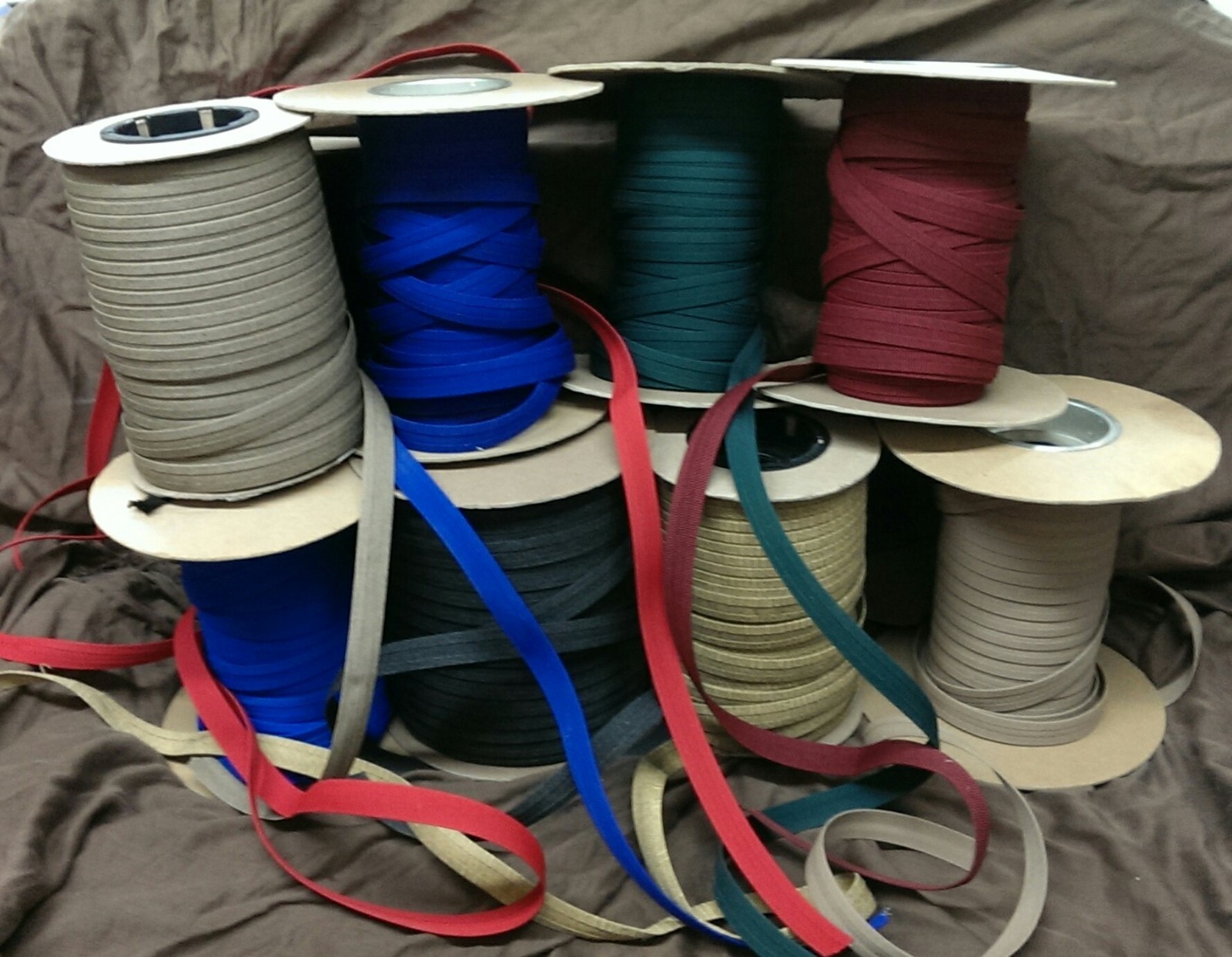 Sunbrella Acrylic Binding, by the Yard, 3/4" Double Fold Straight Cut Marine