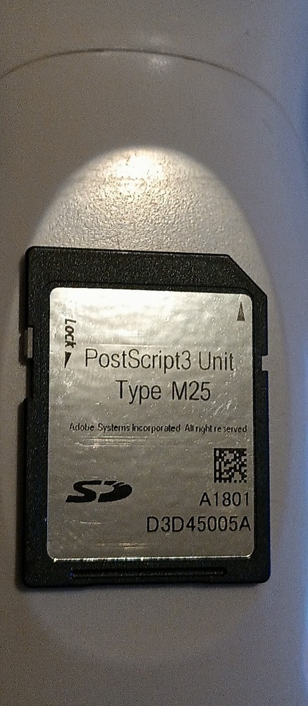 Ricoh Postscript3  Type  M25