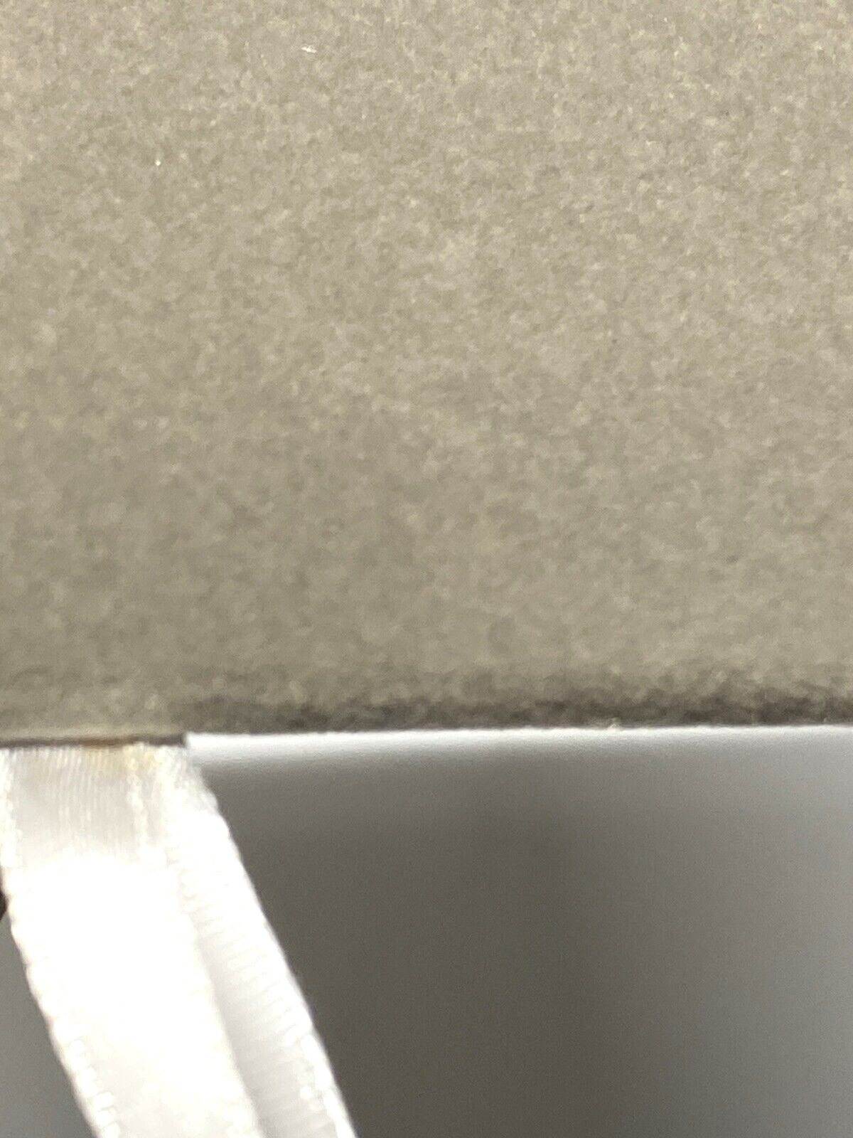 Vintage Gray Velvet Jewelry Display Pad 14" x 7-1/2" NEW OLD STOCK 1/4" Thick