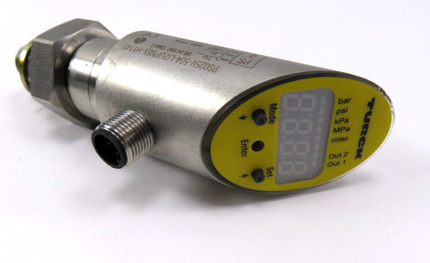 Turck PS025V-504-LI2UPN8X-H1141 Pressure Sensor