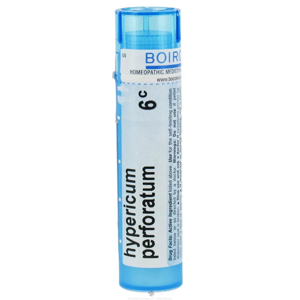 Boiron Hypericum Perforatum 6C, Homeopathic for Nerve Pain, 80 Pellets