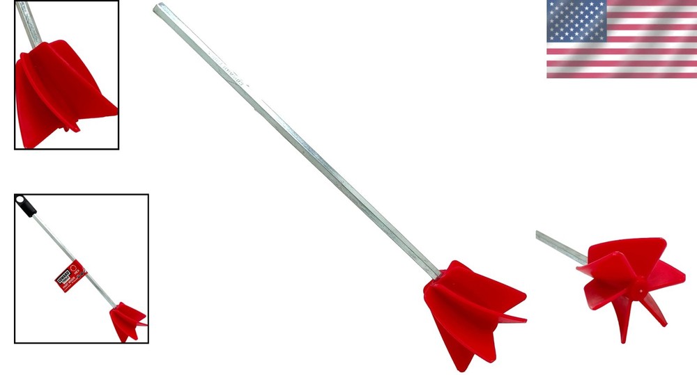 Durable Paint Mixer Drill Attachment - & Easy Clean Design