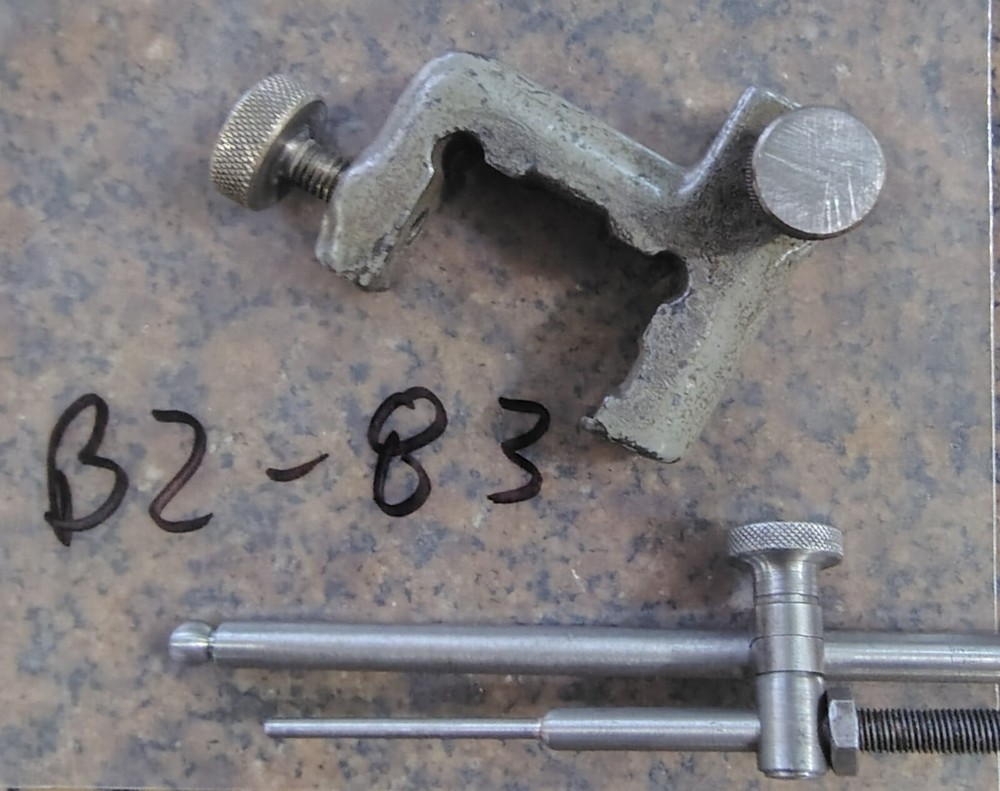 🗽VINTAGE INDICATOR/SCRIBE CLAMP
