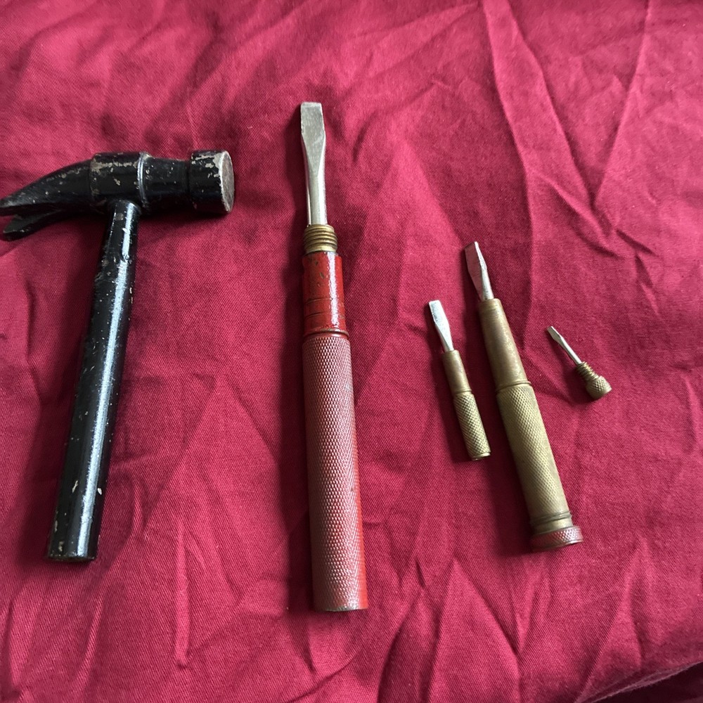 Nesting Claw Hammer Screwdriver Frey Multi Tool Machinist Vintage