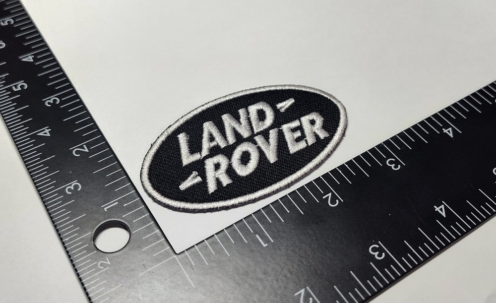 Land Rover Patch Black and White Patch High Quality Patch Iron On Sew On Patch