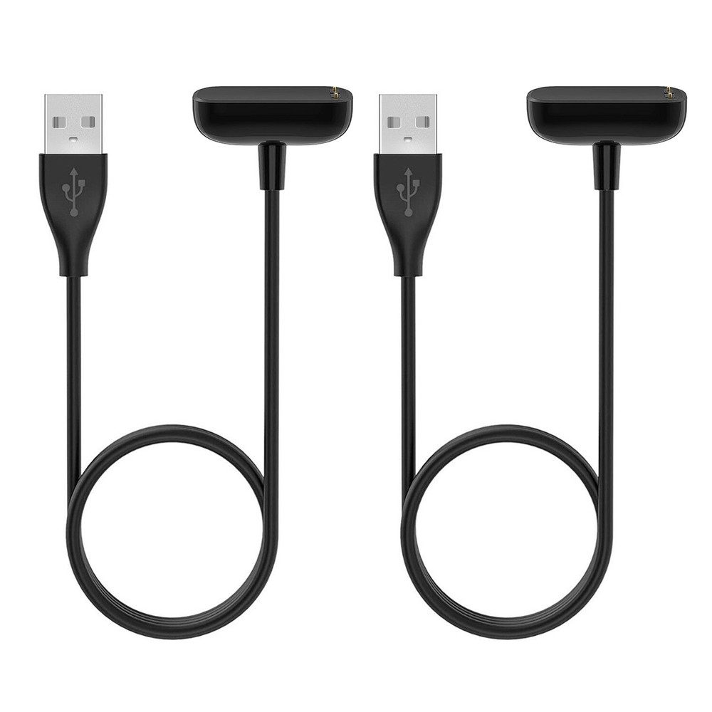 2× 3rd Party Replacement USB Charger Charging Cable For Fitbit Luxe Charge 5