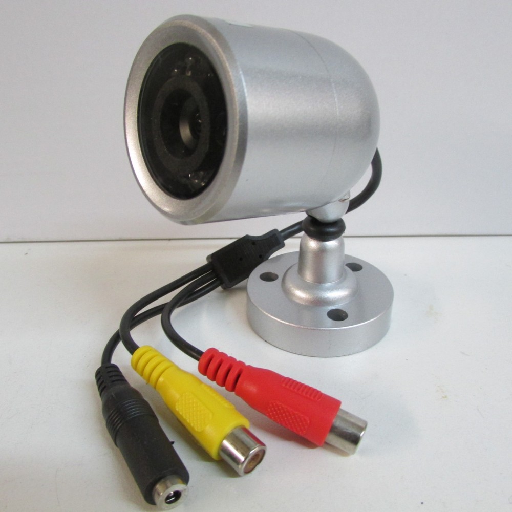 Wired Surveillance mini Camera + 100FT Cable + Power Supply Complete