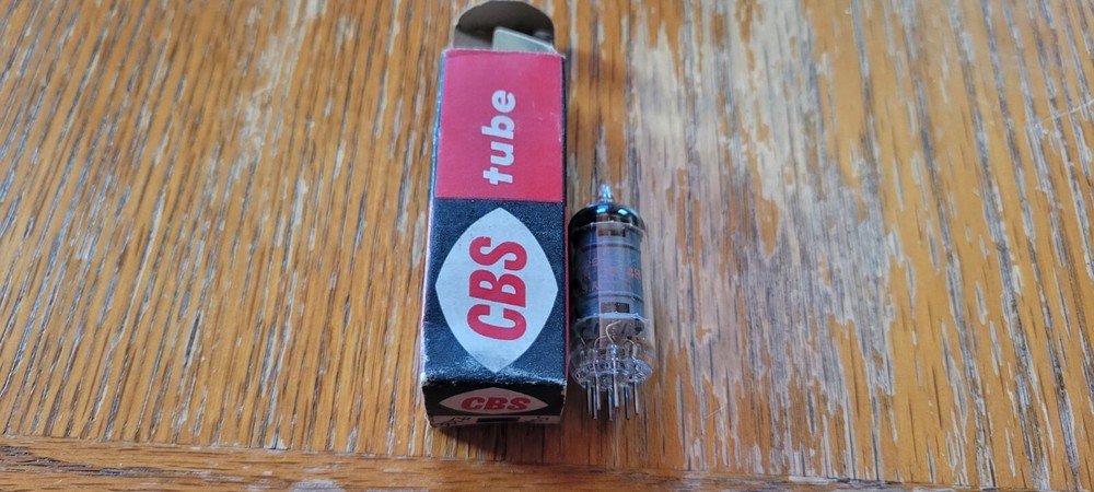 CBS NOS 3DT6 Vacuum Tube Tested