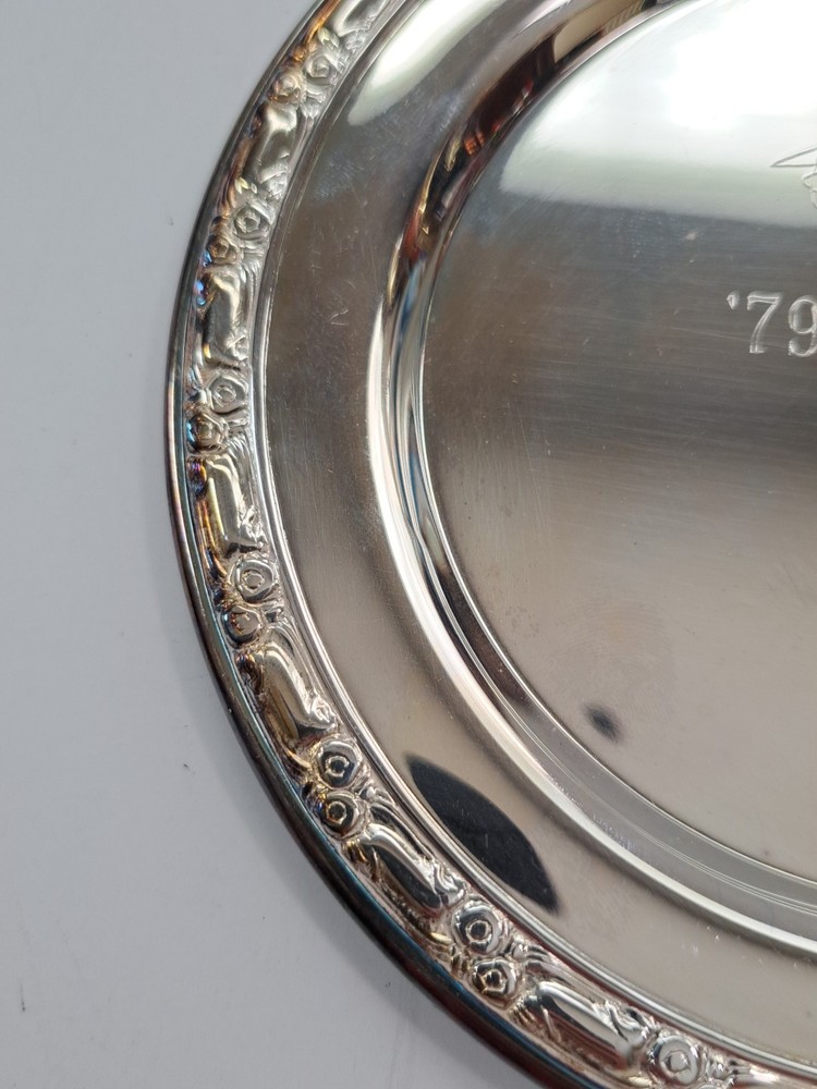 Vintage 1979 Fred Astaire All Stars 3rd Oneida Engraved Commemorative Plate