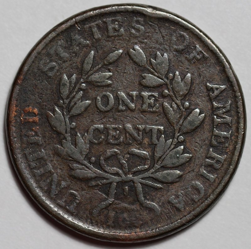 1802 Draped Bust Large Cent - Elephant Trunk - US 1c Copper Coin