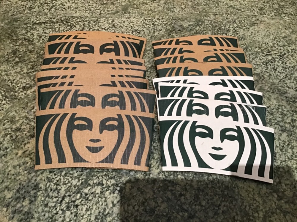 20 Java Jacket Peet’s Starbucks Hot Cup Coffee Sleeves Cup Jackets Koozies MORE