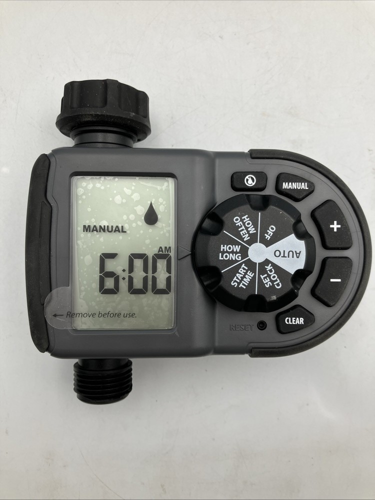 Orbit 56619 Electronic Programable Single Garden Hose Watering Timer Open Box