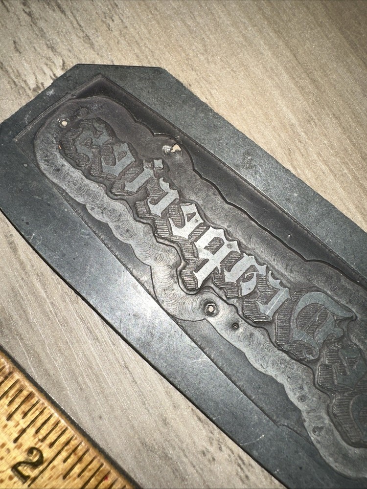 Printing Plate “ Echo Bridge Draperies “