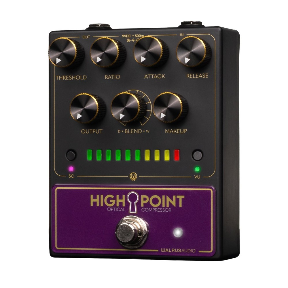 Walrus Audio Highpoint Analog Optical Compressor
