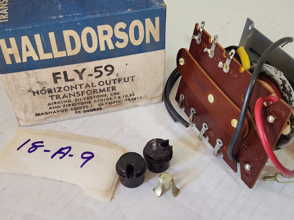 Vintage Thordarson FLY-59 Horizontal Output Transformer