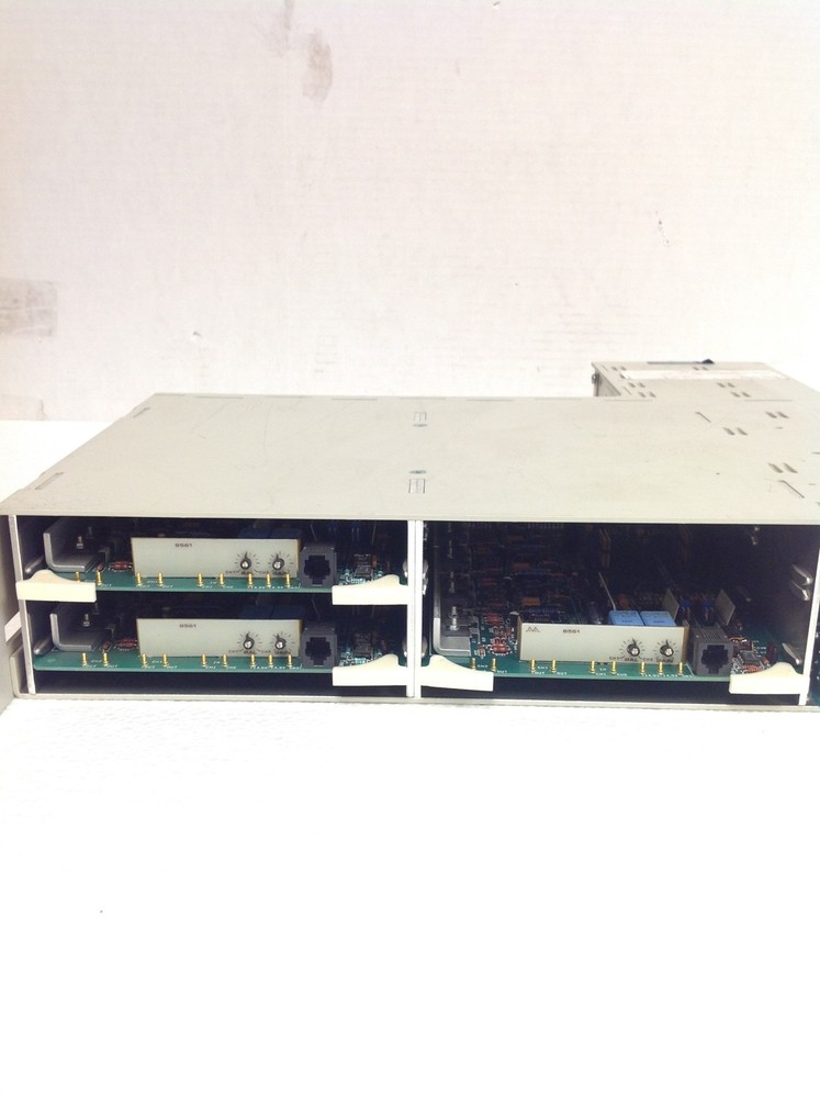 Grass Valley 8500 Series Video Distribution Unit with 3x 8561 Modules, WORKING