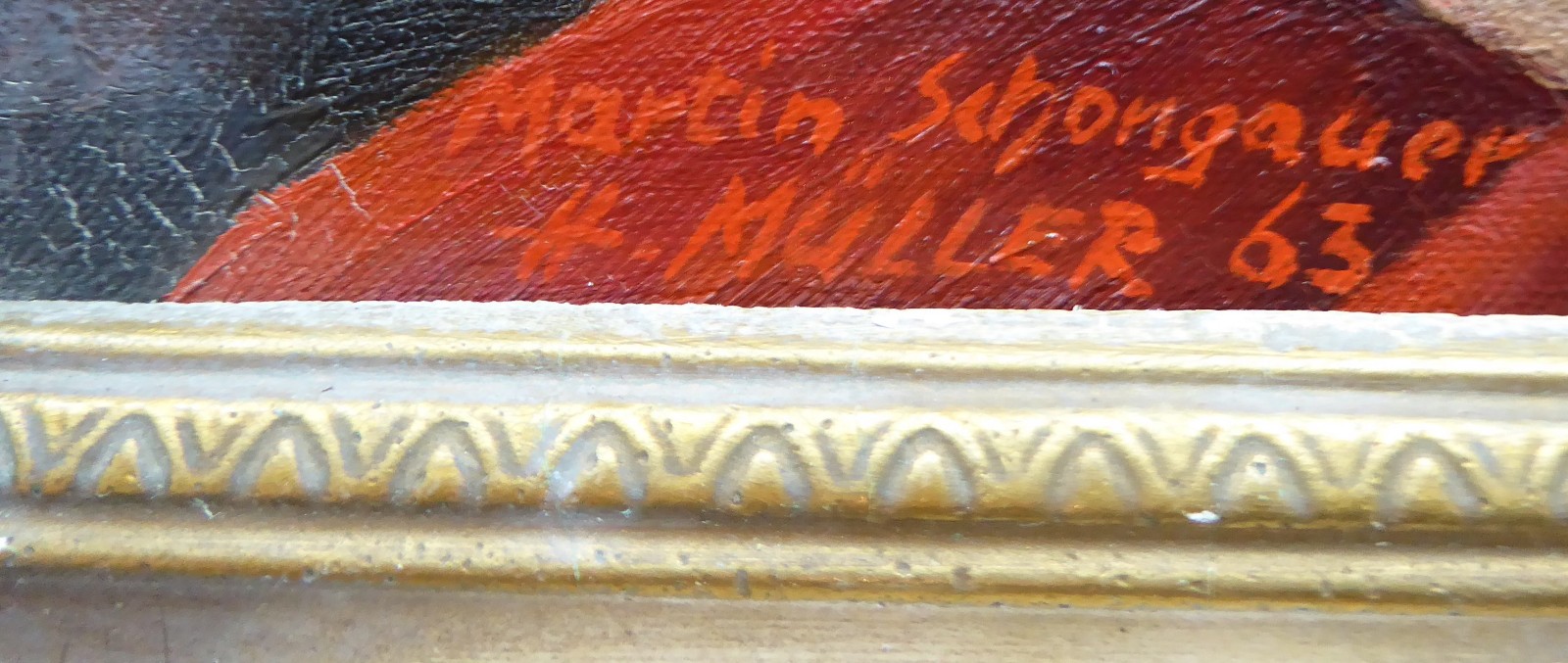 H. Müller 1963 after Martin Schongauer (1448-1491) Excellent Copy Collectible