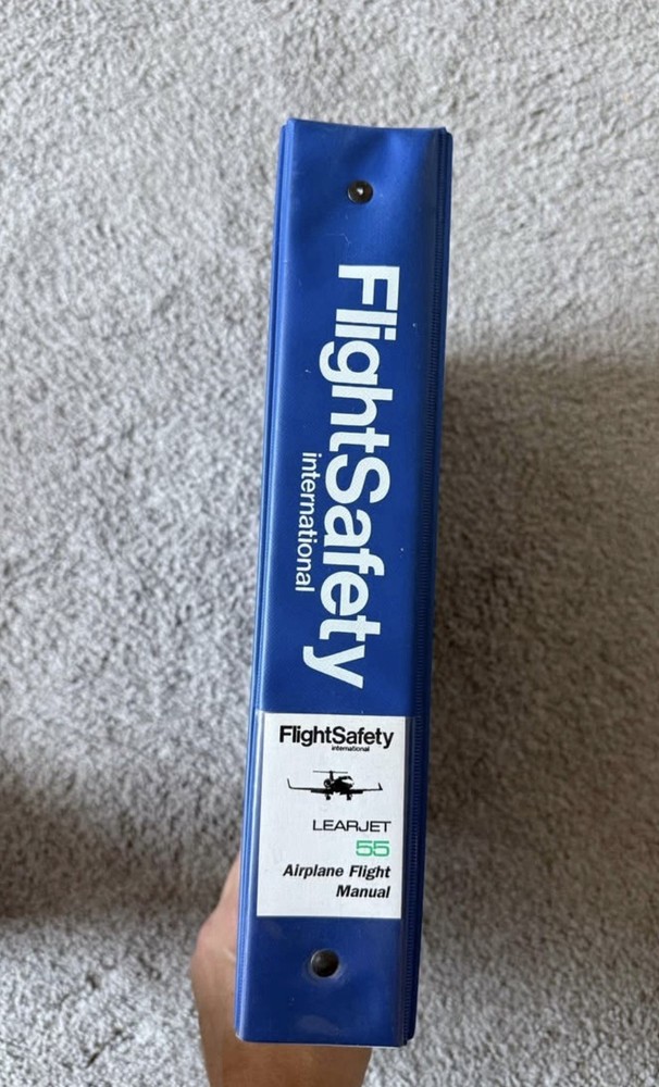 Learjet 55 Airplane Flight Manual
