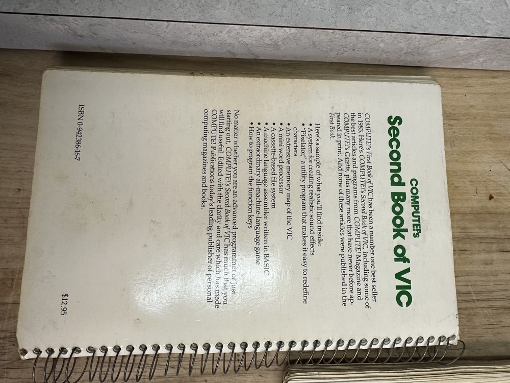 Commodore Vic 20 And Vic 2 Programmer’s Reference Guide