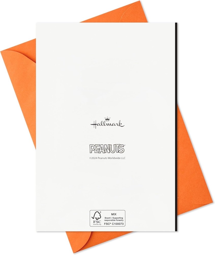 Hallmark Snoopy Halloween Card