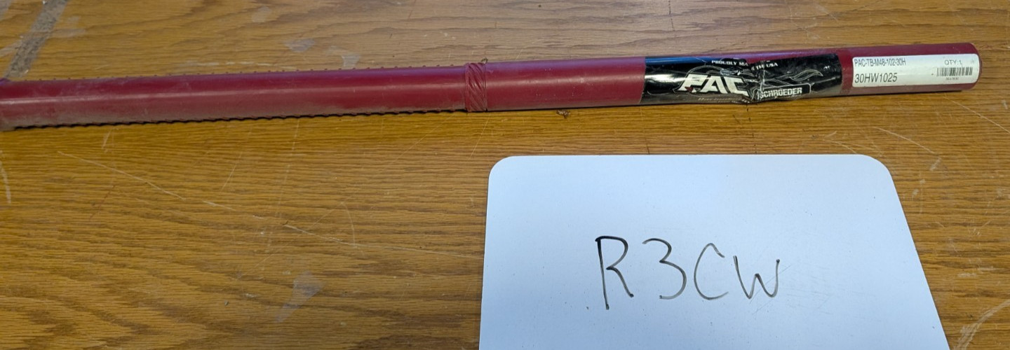 30HW1025 Schroeder Sprint Torsion Bar (R3CW)