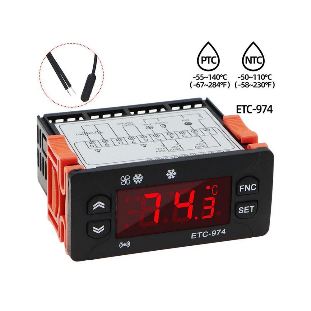 ETC-961 Thermostat Temperature Controller Humidity Controller Hygrometer KäLteal4247