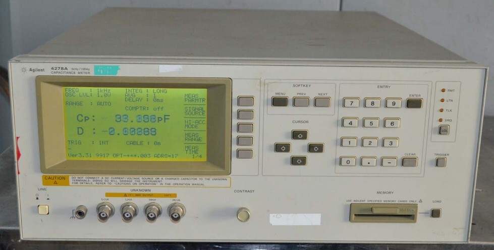 Agilent 4278A Capacitance Meter [#A404]