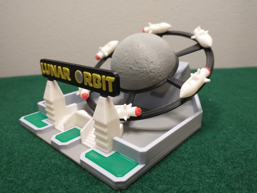 Lunar Orbit Model Ride - N Scale - Motorized