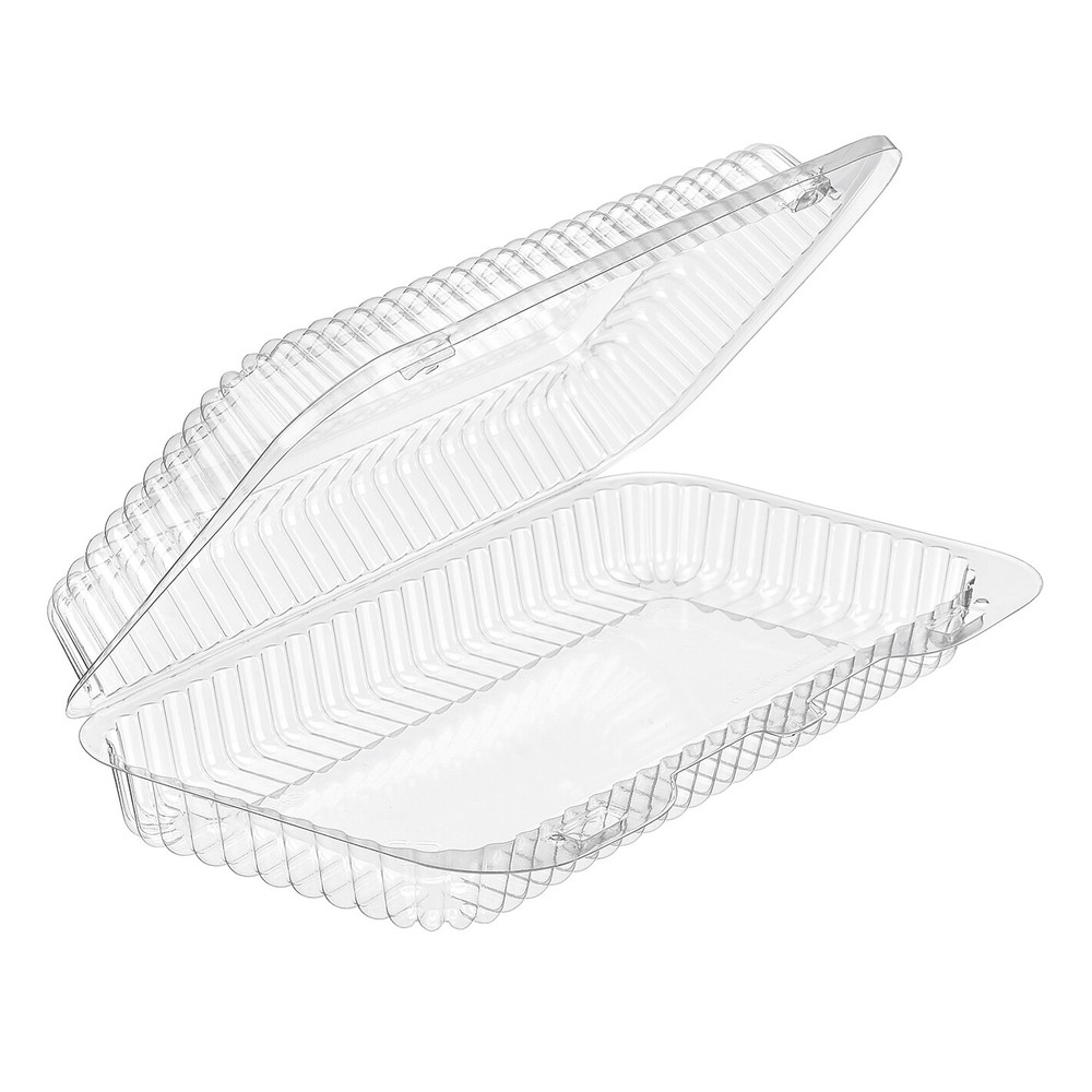 Inline Plastics SLP104S Essentials SureLock Clamshell Food Container, 39 oz.
