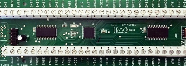 ARCADE IPAC 4 KEYBOARD ENCODER WITH  USB CABLE  4 PLAYER NEWEST VERSION!!!,