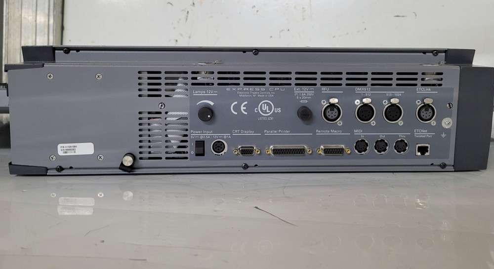 ETC Express 48/96 Theater Lighting Control Console Panel 4110A1004 ~ No Adapter