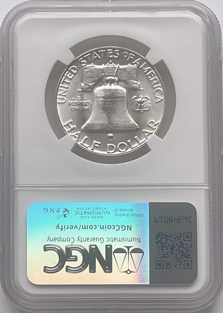 1962-D Franklin Half Dollar NGC MS64